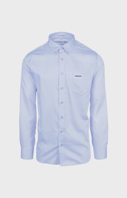 Pringle | William | Classic Long Sleeve Shirt | Light Blue