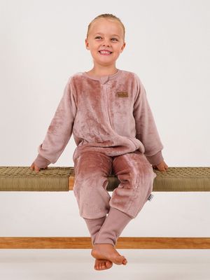 Hoolies | Rose Gold Plushiegrow Winter Onesie
