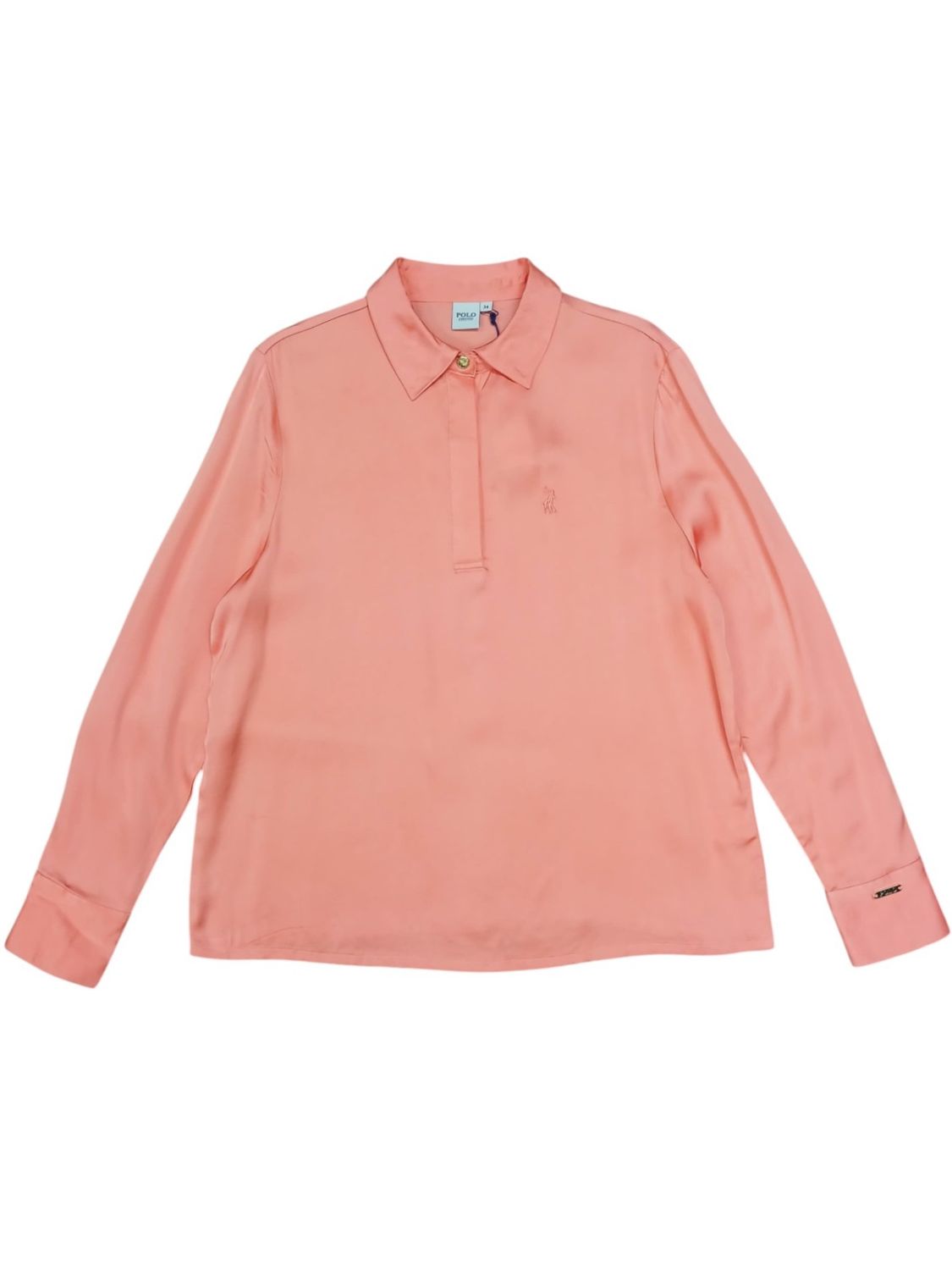 Polo | wmn Emily Long Sleeve Blouse | Clay, Size: 30