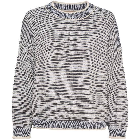 Marta Du Chateau | Mdcmelinda knit | Griogio/Tempesta, Size: One Size