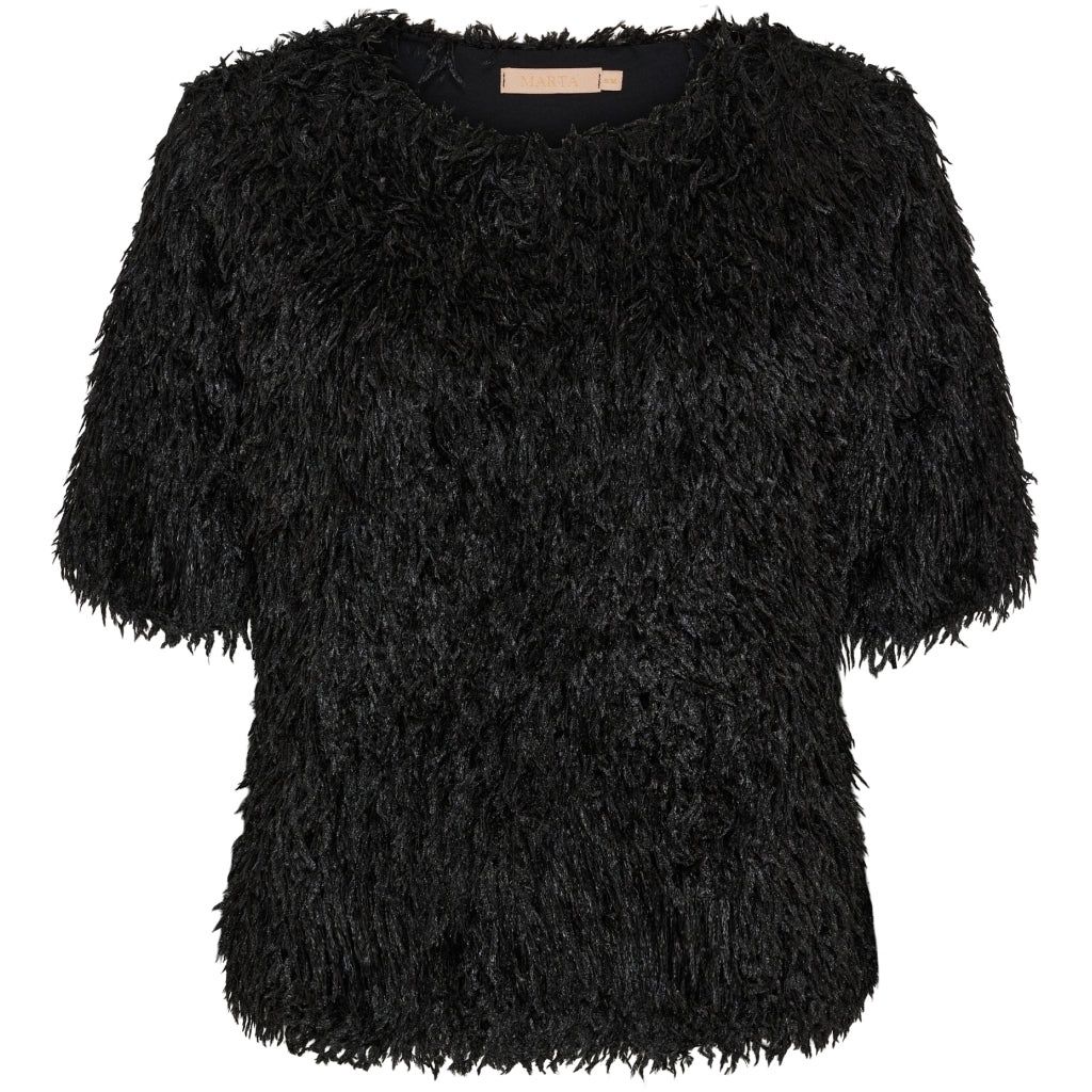 Marta Du Chateau | Mdc Desiree Blouse | Black, Size: S/M