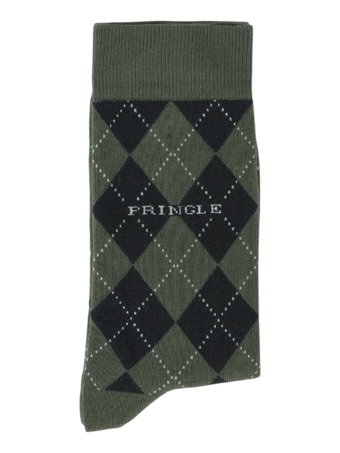 Pringle | Griffin Argyle Socks | Fatigue, Size: 7-9