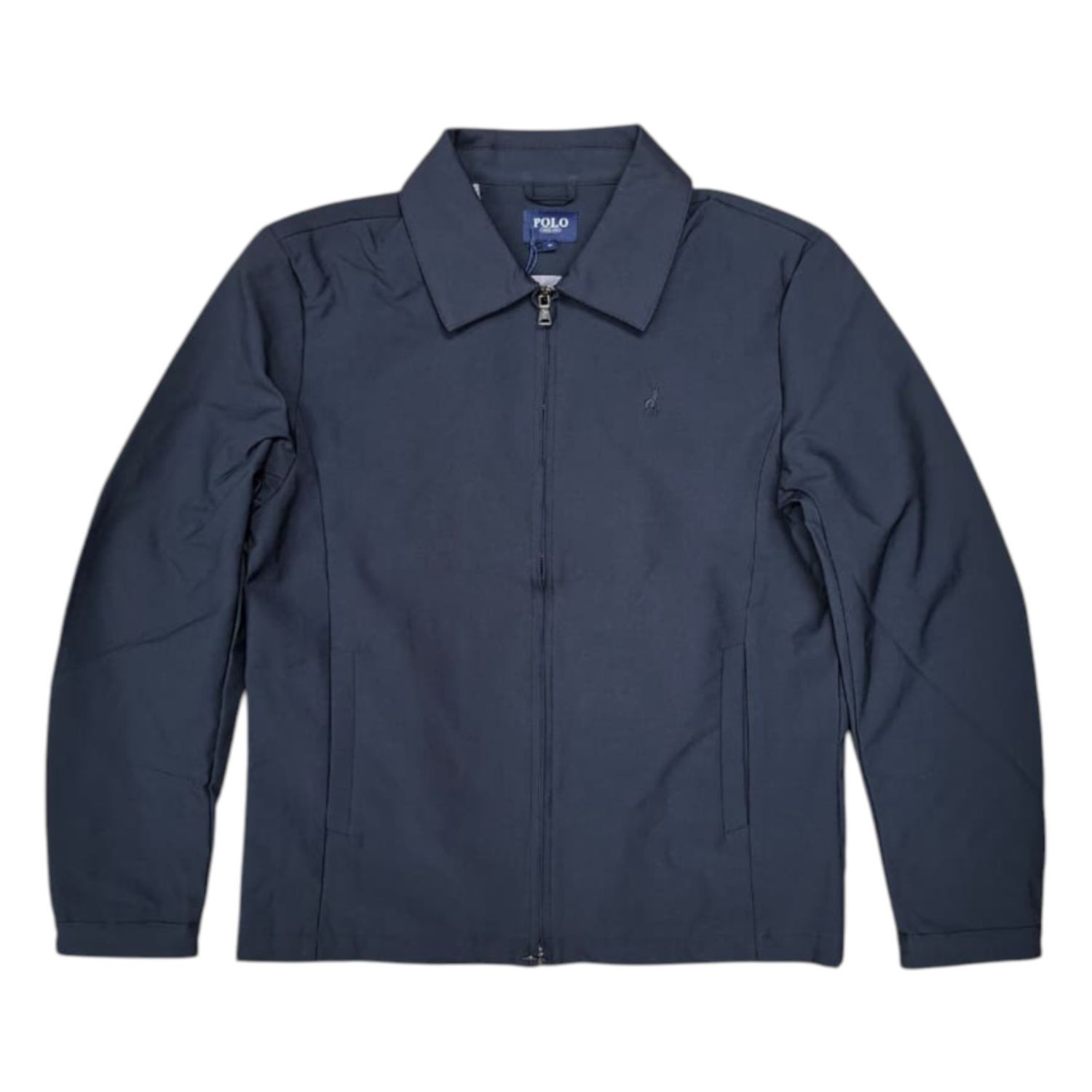 Polo | Tech Harrington Jacket | Black, Size: M