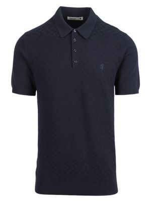 Pringle | Shaun Knitted Golfer | Navy