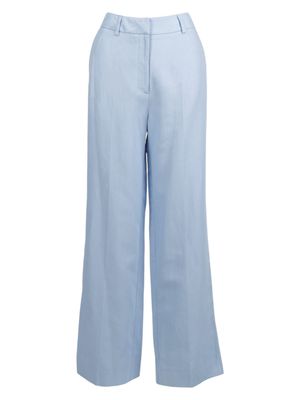 Pringle | Eve Linen Blend Pants | Light Blue