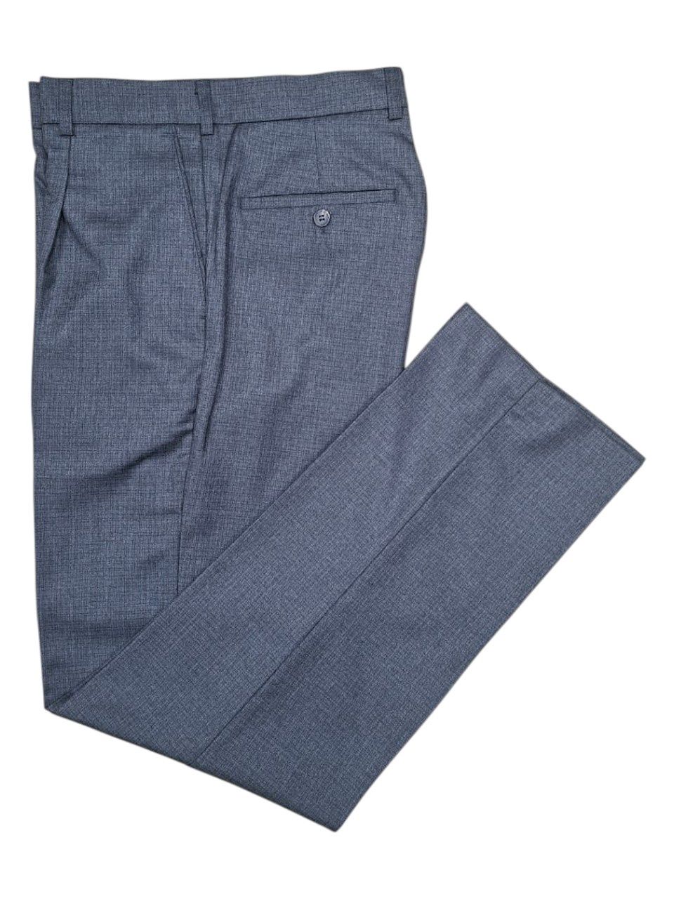 Carlo Galucci | Gordon 1-Pleat Trouser CT665 | Charcoal, Size: 48