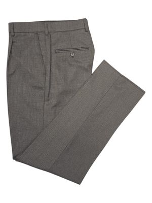 Carlo Galucci | Gordon 1-Pleat Trouser CT665 | Chocolate