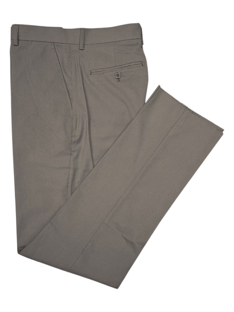Carlo Galucci | Avante Trousers | 1/4 Slant Flat Front Half Lined | Unfinished Bottom | Walnut