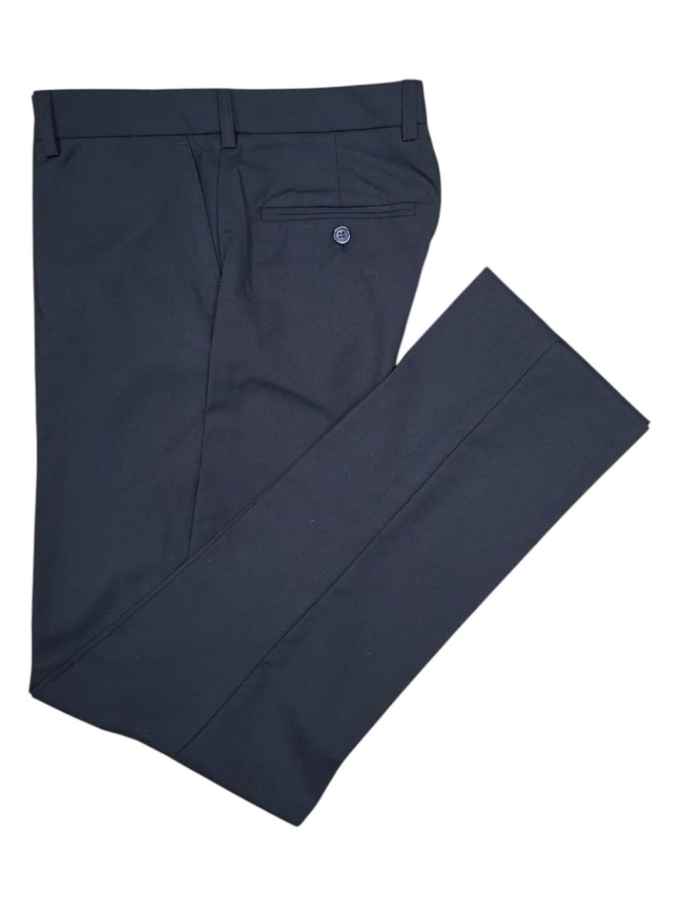 Carlo Galucci | Avery Trouser CT318 | Black Self-Stripe