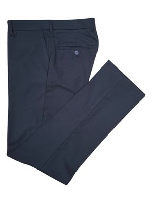 Carlo Galucci | Avery Trouser CT318 | Black Self-Stripe