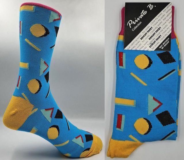 Private Benjamin | Funky Socks | Symbols | 7-11