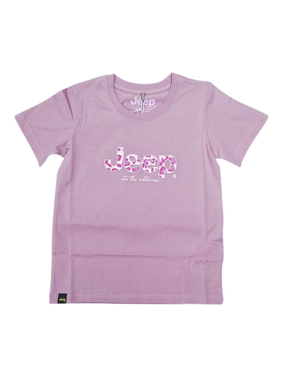 Jeep | Kids Fashion Leopard Print T-shirt | Pink