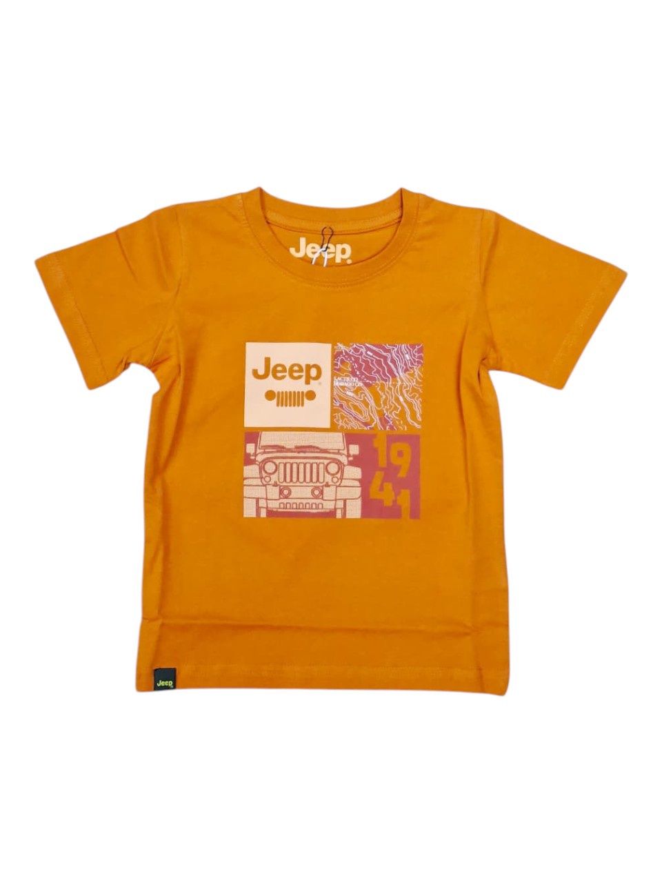 Jeep | Kids Fashion Car T-shirt | Orange, Size: 3