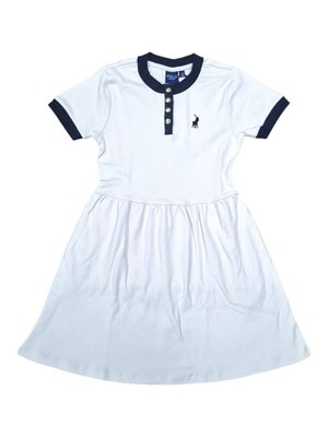Polo | Girls Harper Short Sleeve Dress | Sand