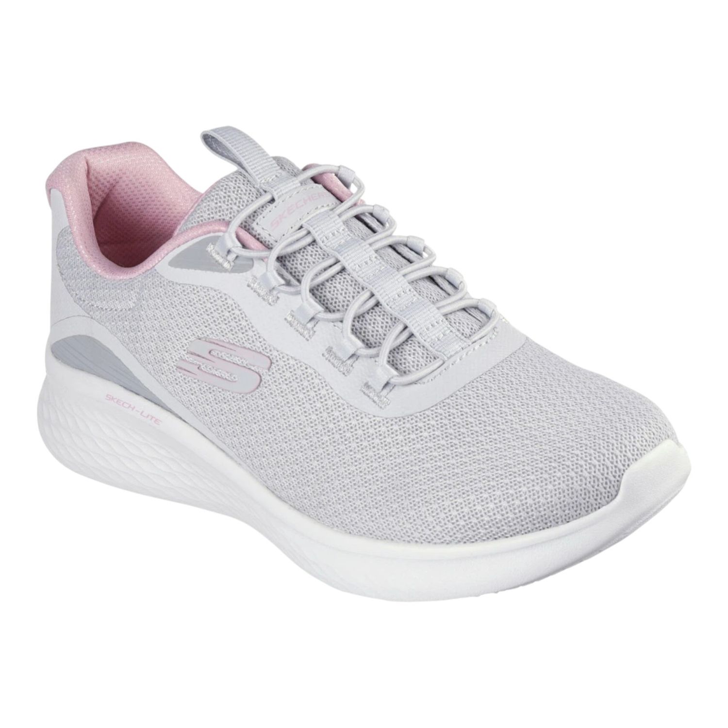 Skechers | Skech-Lite Pro | Light Gray Pink, Size: 8.