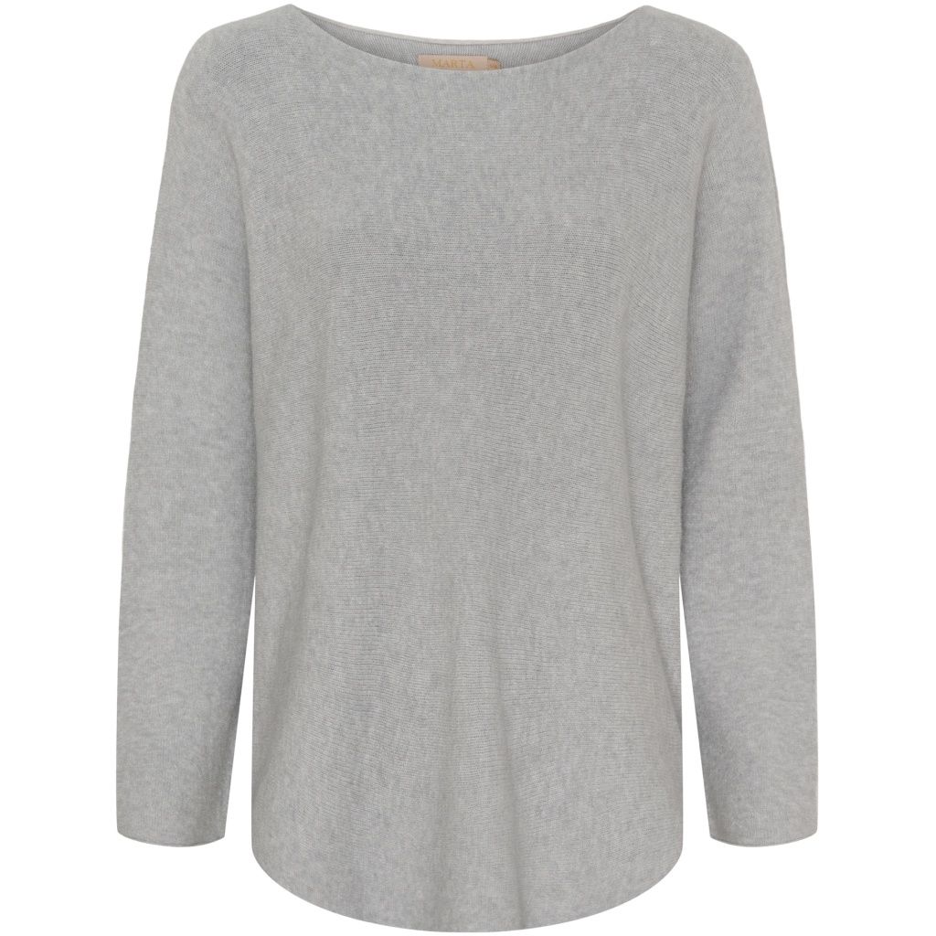Marta Du Chateau | Dagmar Knit | Light Grey, Size: S/M