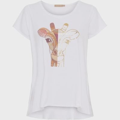 Marta Du Chateau | Marie T-shirt | White Giraf