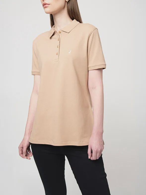 Polo | WMN Margot Golfer | Taupe