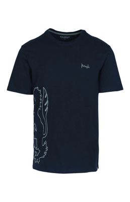 Pringle | Charl Embroidery T-shirt | Navy