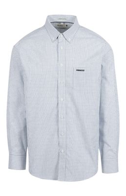 Pringle | Classic Long Sleeve Easy Care Shirt | Arnold | Blue