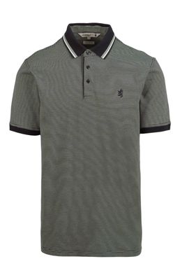 Pringle | Nurse Striped Jacquard Golfer | Green
