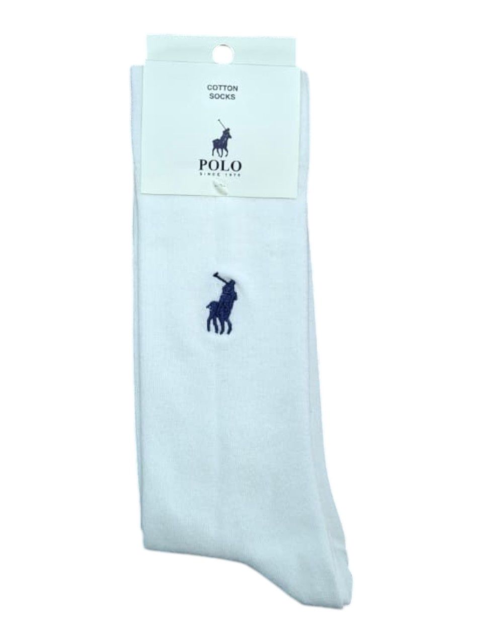 Polo | Cotton Plain Socks | White | 7-10