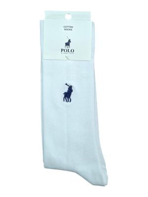 Polo | Cotton Plain Socks | White | 7-10