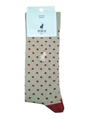 Polo | Multi Dots Socks | Stone | 7-10