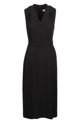 Pringle | Ofira Pleated Midi Dress | Black