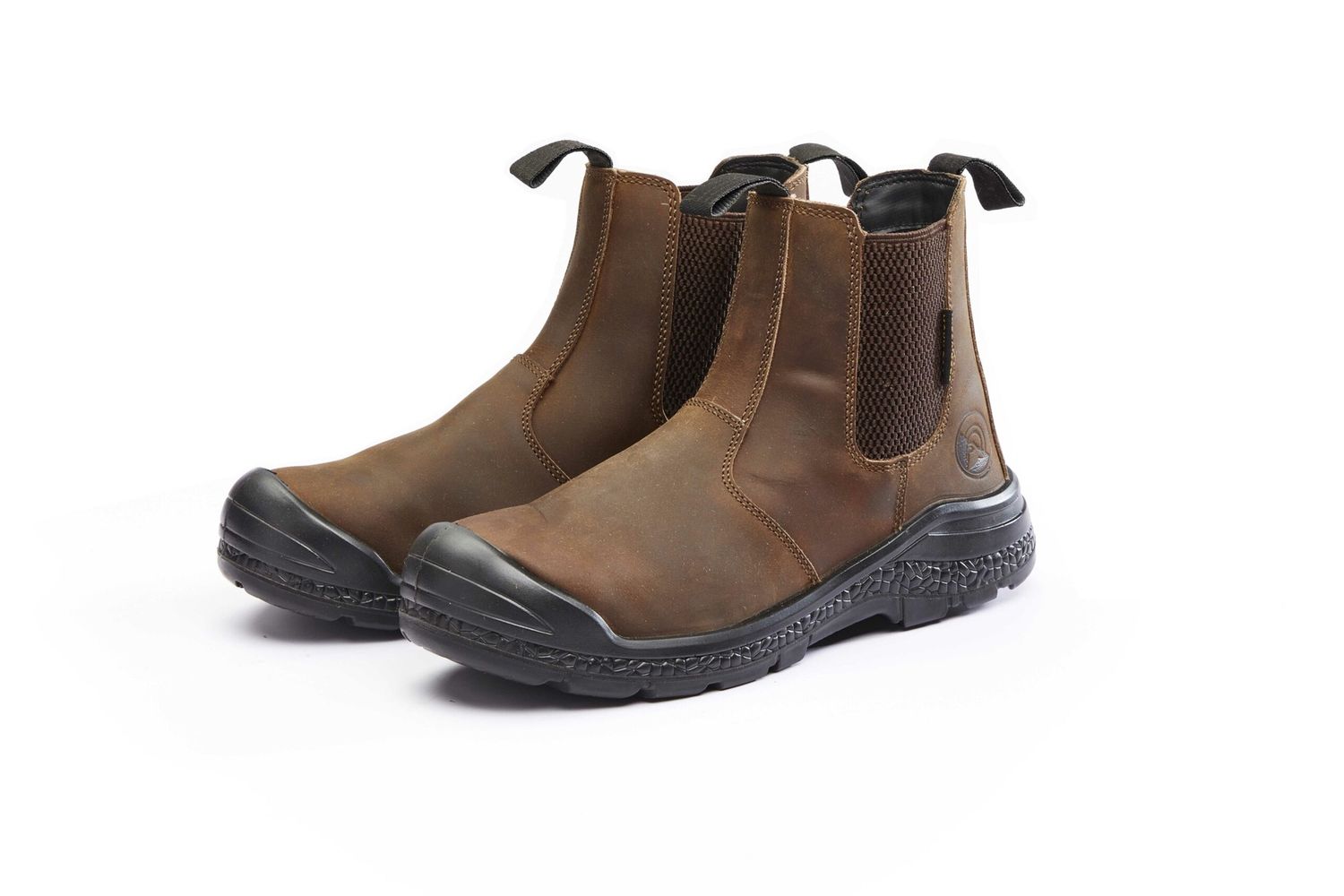Dromex | Chelsea Safety Boot Crazy Horse Brown
