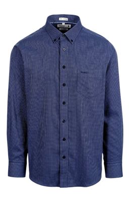 Pringle | Classic Long Sleeve Easy Care Shirt | Andy | Navy