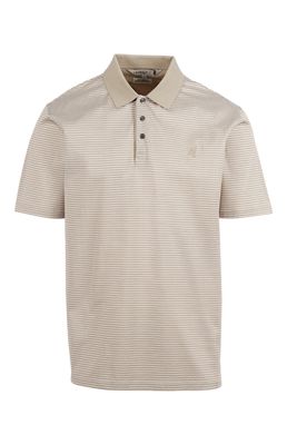 Pringle | Keagan Mercerised Jacquard Golfer | Stone