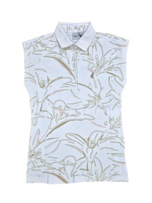 Polo | WMN Mia Printed Golfer | Stone