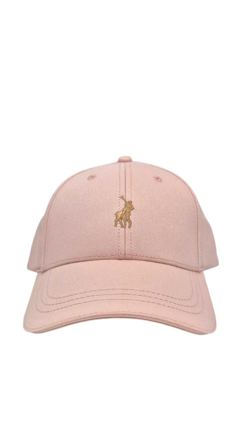 Polo | Girls 6 Panel Peak | Pink, Size: S