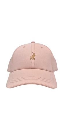 Polo Cap | 6 Panel Classic Peak | Pink