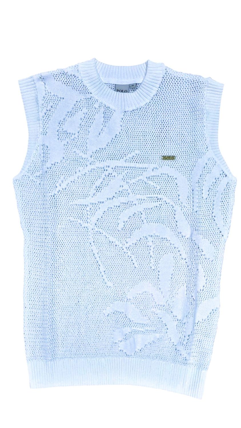 Polo | wmn Ellie Knitted Top | Off White, Size: XS