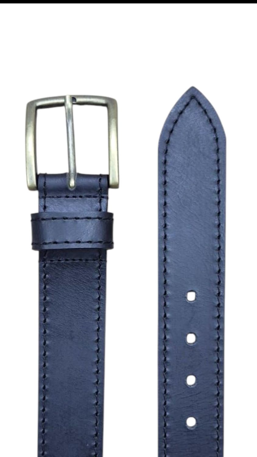 Paris Belts | Casual Leather Belt | Black, Size: 32