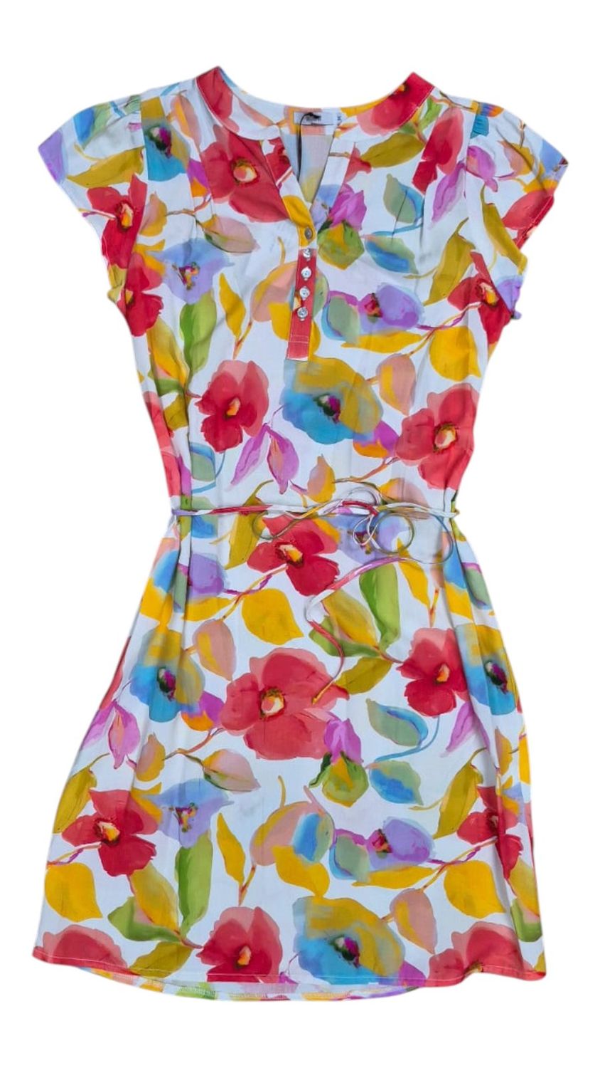 Willow | Sara Dress | Floral Bright, Size: S