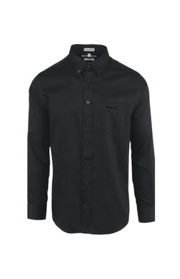 Pringle | William | Classic Long Sleeve Shirt | Black