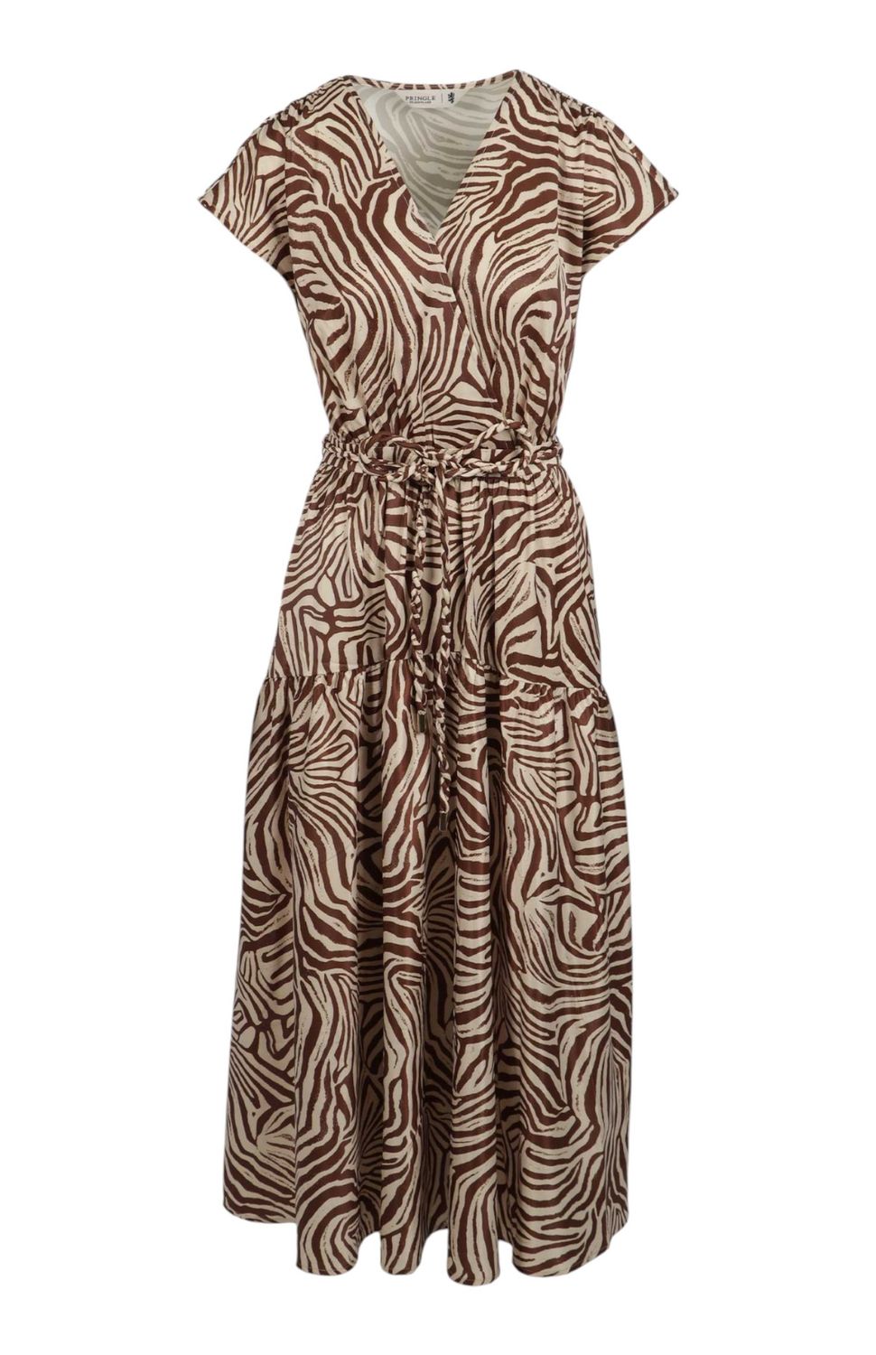 Pringle | Zuri Stripe Satin Maxi Dress | Multi, Size: XS