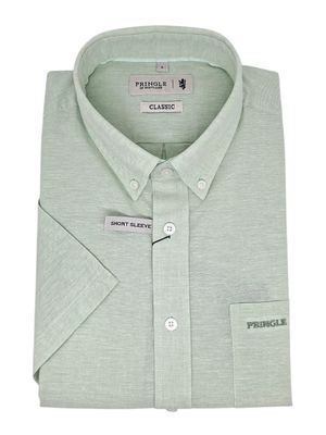 Pringle | Classic Short Sleeve Shirt | Barry | Green