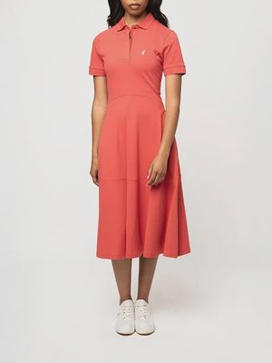 Polo | WMN Emily &amp; Flare Golfer Dress | Brick