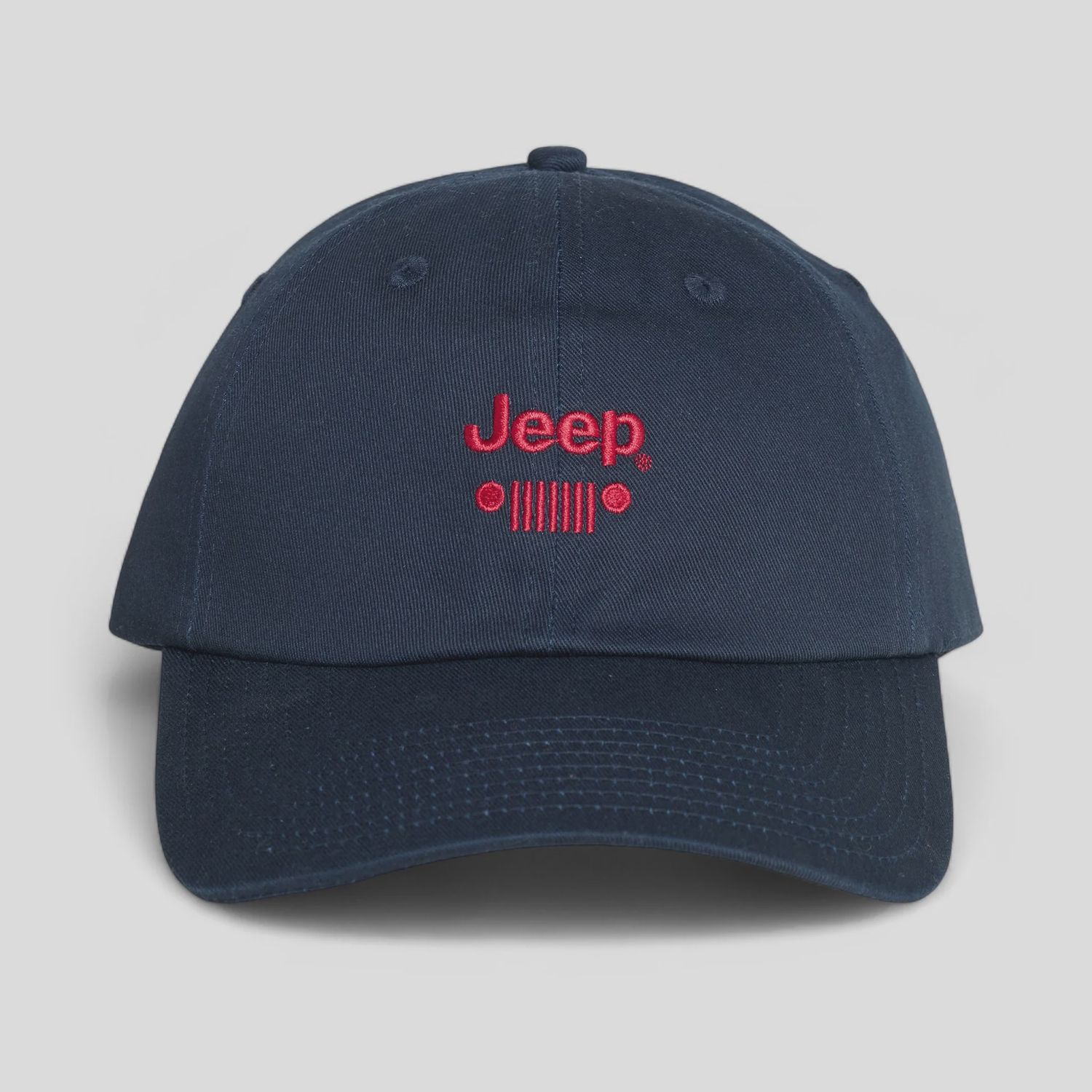 Jeep | Dad Cap | Navy &amp; Red, Size: One Size