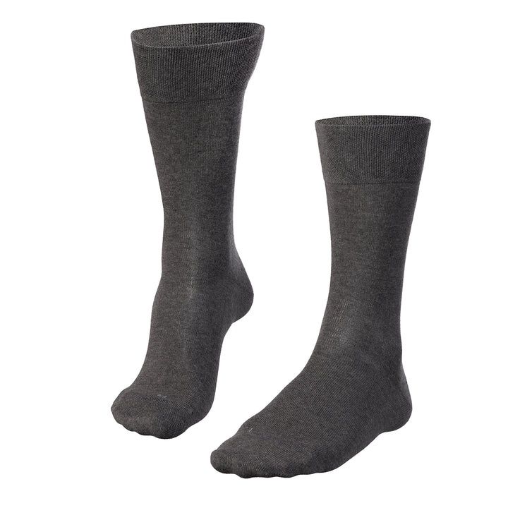 Falke | Sensitive Cotton Socks | Charcoal, Size: 7-9