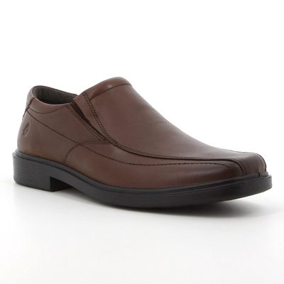Hush Puppies | Rainmaker II Leather  Slip-On | Light Brown