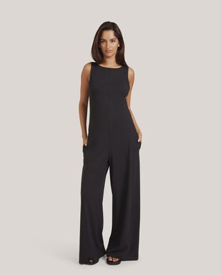 Boody | Classic Boat Neck Jumpsuit | Black