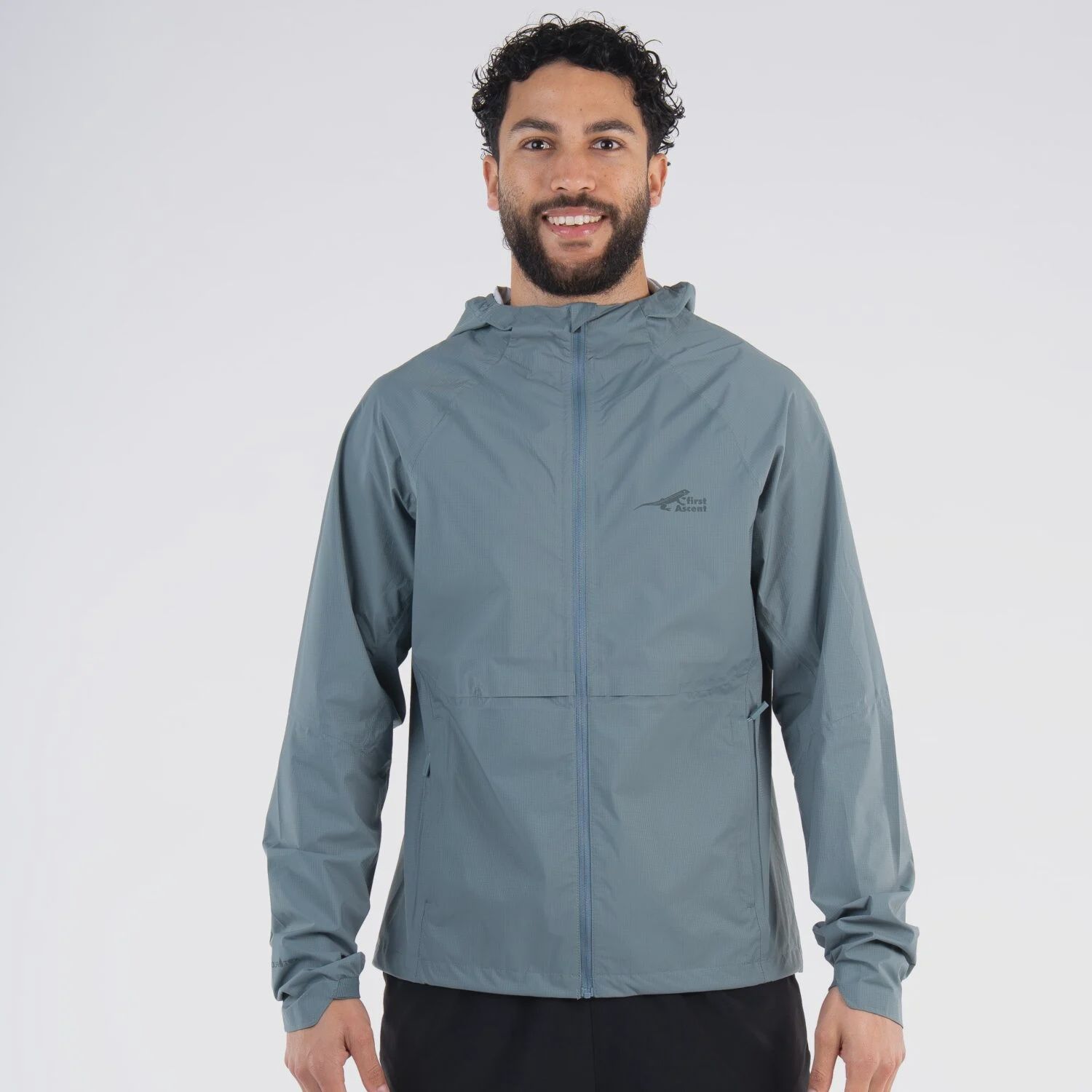 First Ascent | Mens HydraStretch Waterproof Jacket | Ocean Blue, Size: S