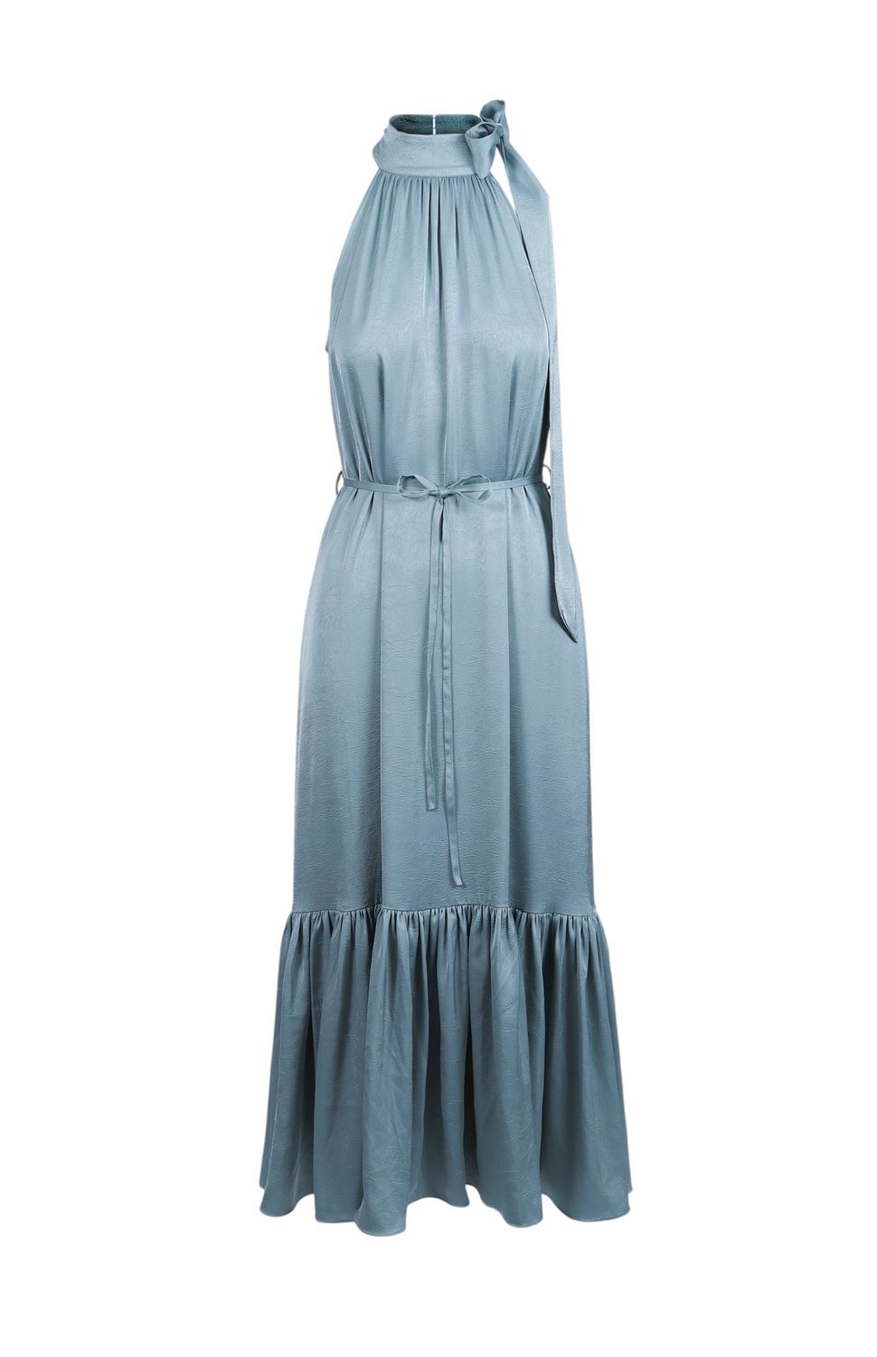 Pringle | Zola Maxi Halterneck Dress | Blue, Size: S