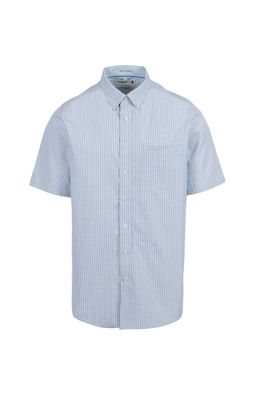 Pringle | Archie Classic Short Sleeve Shirt | Blue