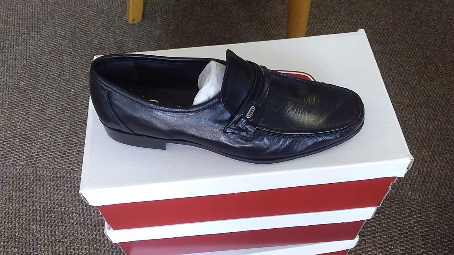 Barker | Barker Glace, Colour: Black, Size: 8.5